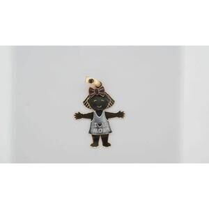 14k Estate Multi-Tone Gold Charm - Vintage Fine Jewelry